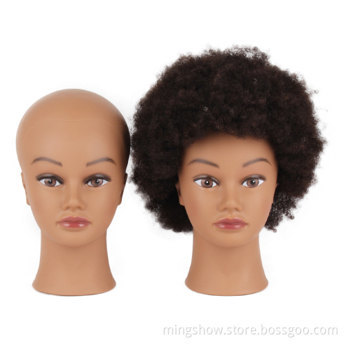 Black Hair Dressing Mannequin Afro Doll Training Head
